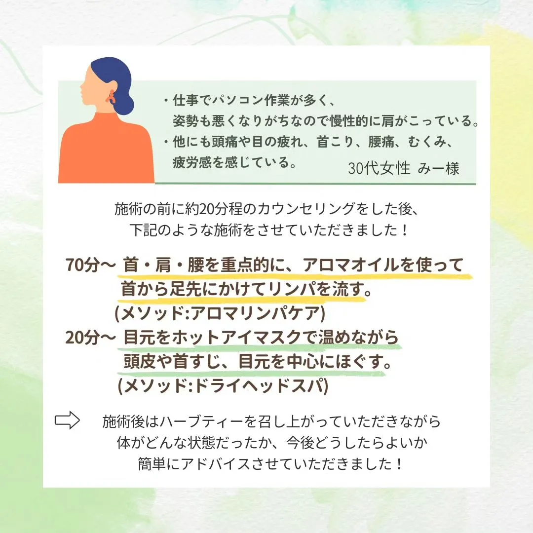 【施術カルテ】